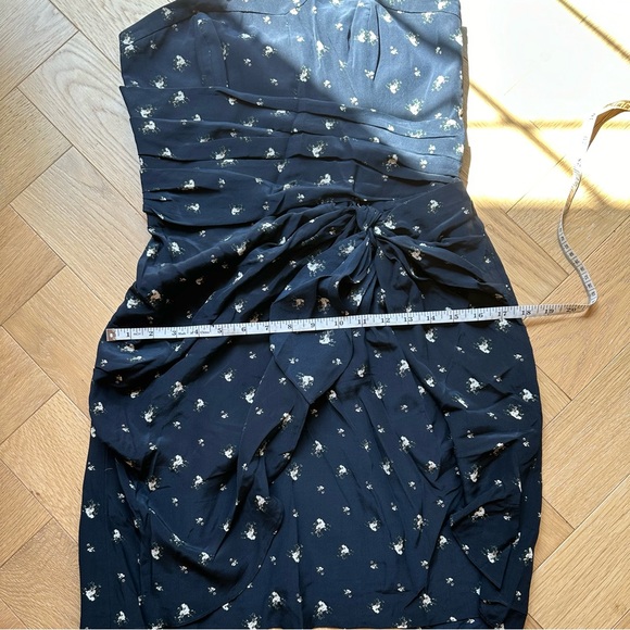 Club Monaco Strapless Silk Dress (Size 8) - Picture 10 of 13